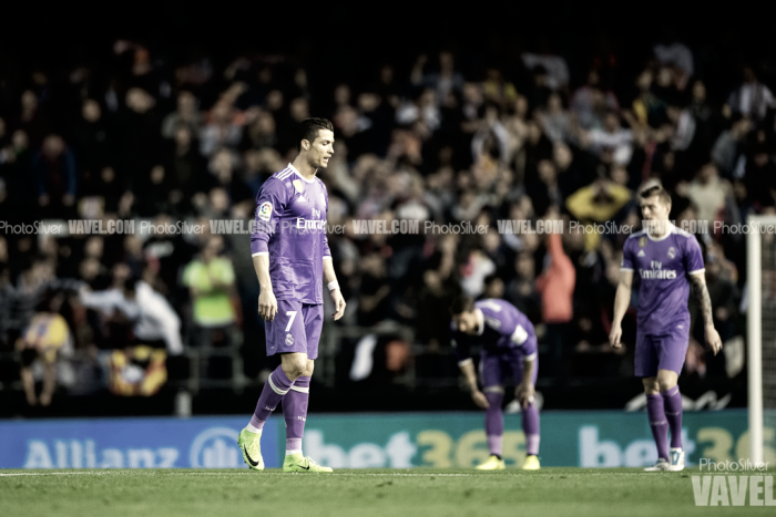 Valencia - Real Madrid: puntuaciones Real Madrid, jornada 16 de la Liga Santander
