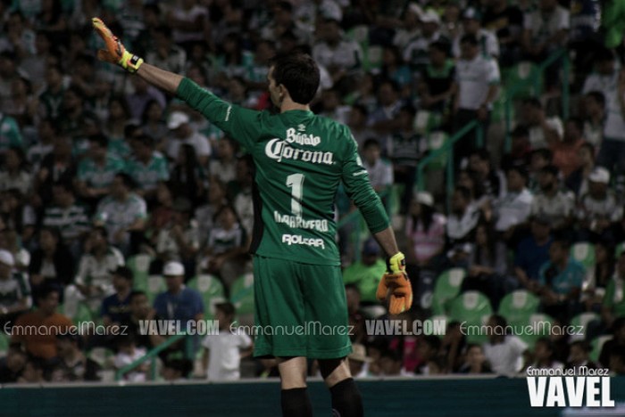 Marcelo Barovero, contento por la victoria ante Puebla