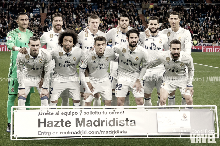 Real Madrid - Las Palmas: puntuaciones del Real Madrid, jornada 25 de La Liga
