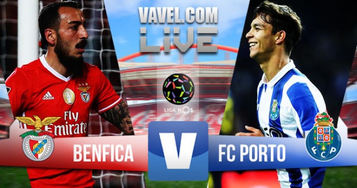 Resumen Benfica vs Porto en vivo y en directo online en Liga NOS 2017 (1-1)
