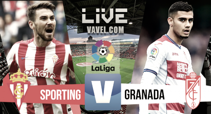 Resumen Sporting de Gijón 3-1 Granada en La Liga 2017