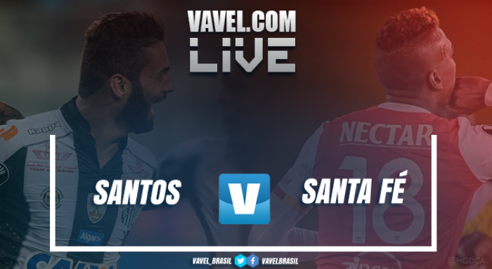 Santos vence o Santa Fe na Libertadores (3-2)