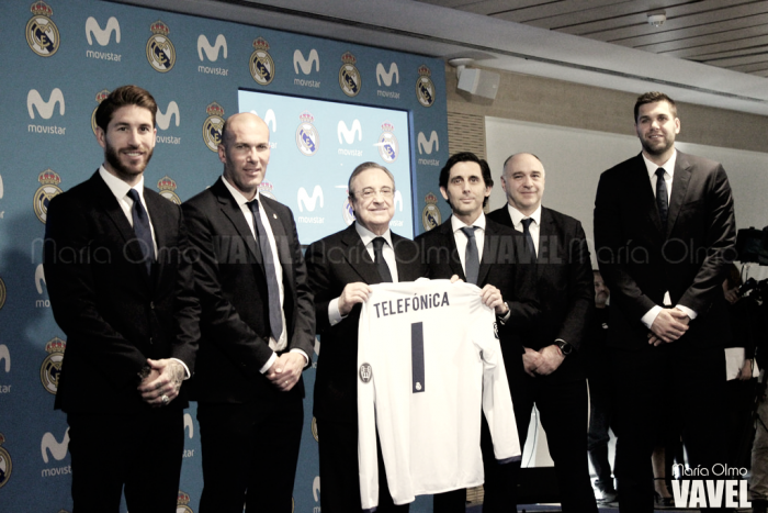 Real Madrid y Telefónica presentan su acuerdo de patrocinio