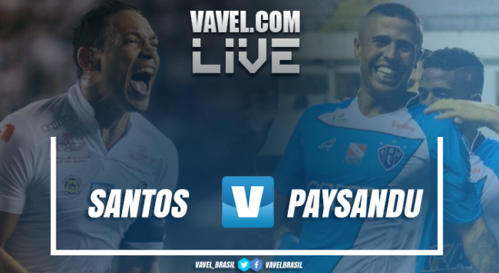 Resultado Paysandu 1x3 Santos no Campeonato Brasileiro 2017