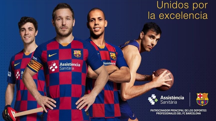 Asistencia Sanitaria da un paso más en el patrocinio del FC Barcelona Asistencia Sanitaria da un paso más en el patrocinio del FC Barcelona