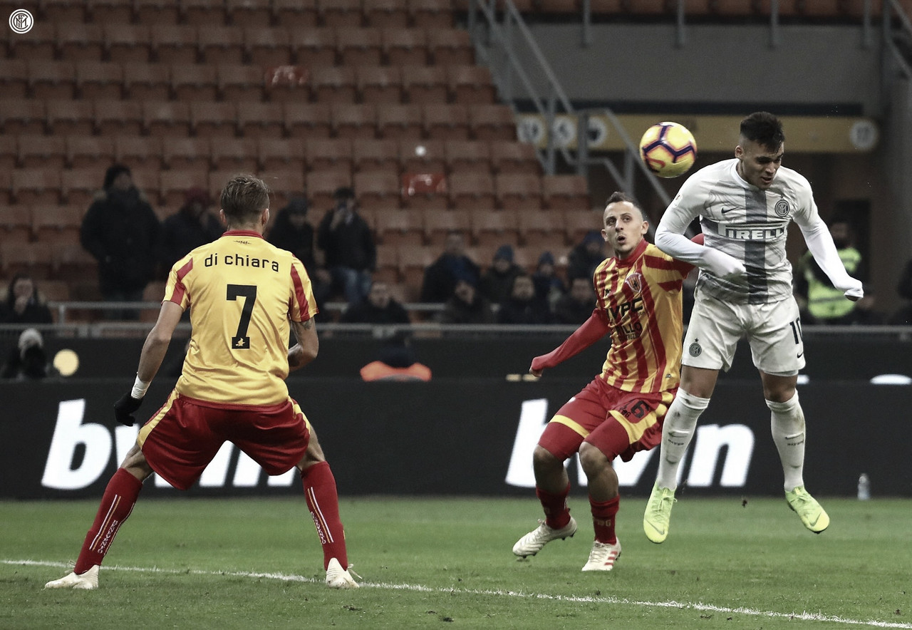 Inter atropela Benevento em grande dia de Lautaro Martínez e avança na Copa da Itália Inter atropela Benevento em grande dia de Lautaro Martínez e avança na Copa da Itália