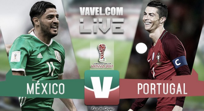 Resultado y goles del México 2-2 Portugal de la Copa Confederaciones 2017