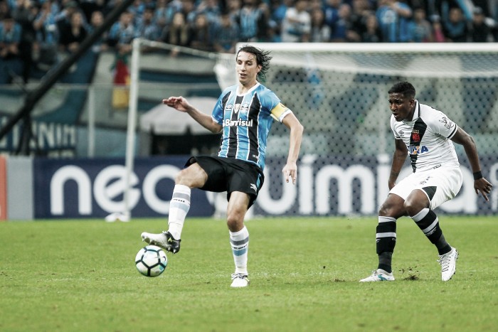 Geromel minimiza primeira derrota dos titulares do Grêmio no Brasileiro: "Todo mundo peca"