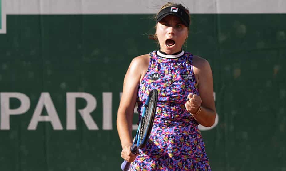 2021 French Open: Sofia Kenin battles past Jelena Ostapenko