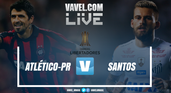 Atlético-PR perde para o Santos pela Taça Libertadores (2-3)