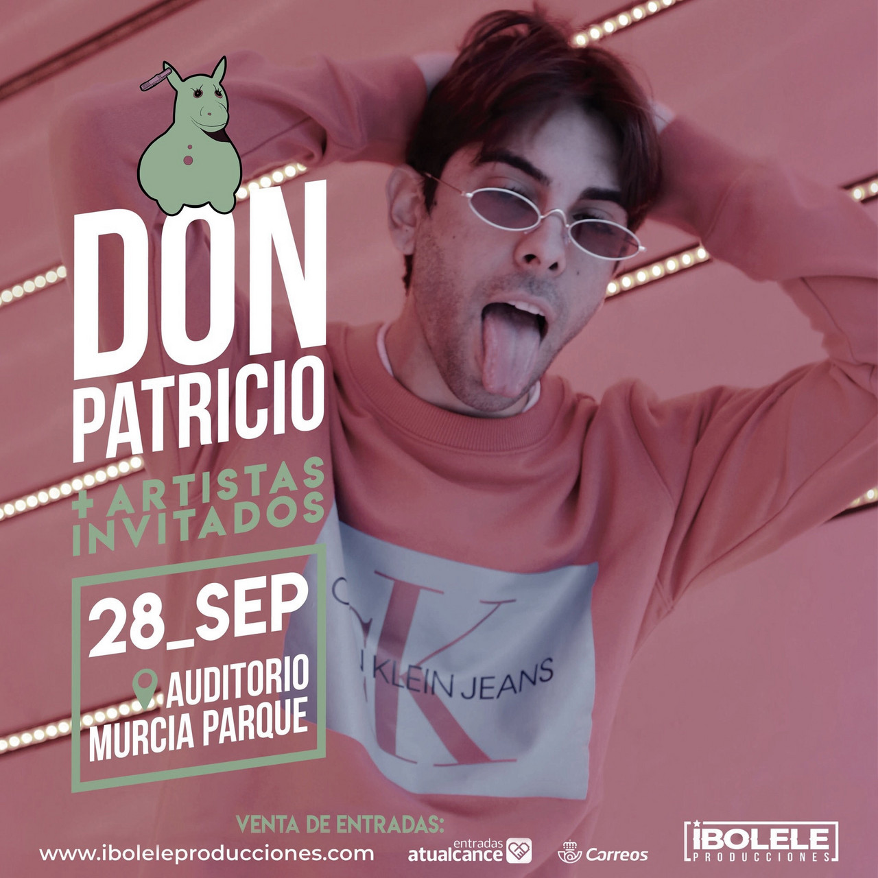 Don Patricio actuará el 28 de septiembre en el Auditorio Murcia Parque con artistas invitados