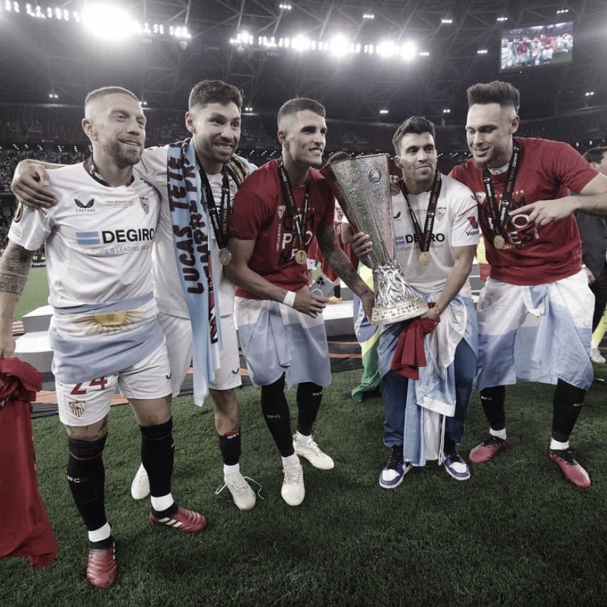 De Argentina a la gloria máxima en el plano
Europa League