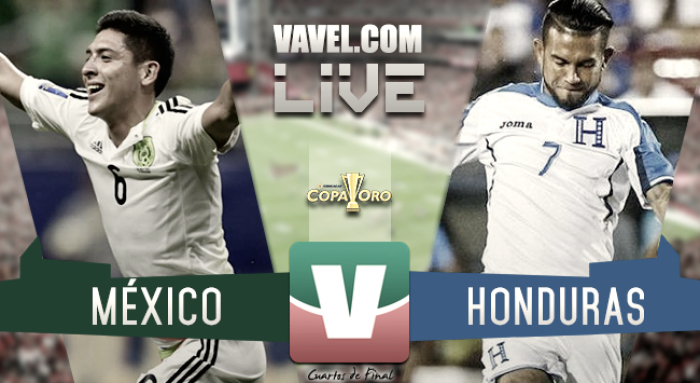 Resultado y gol del México (1-0) Honduras Resultado y gol del México (1-0) Honduras