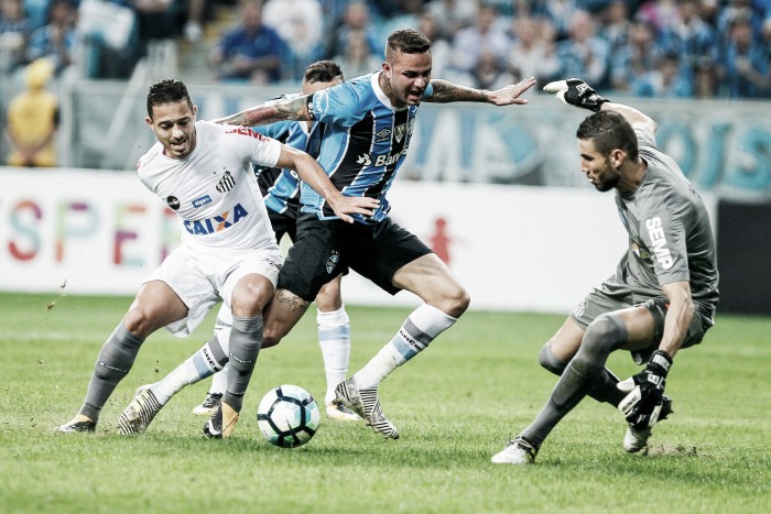 Grêmio e Santos empatam na Arena e Tricolor gaúcho permanece na vice-liderança