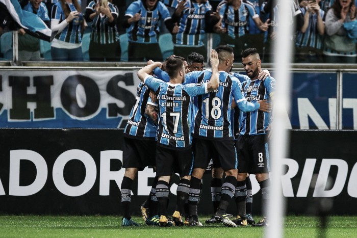 Grêmio vira sobre Godoy Cruz com dois de Pedro Rocha e quebra sina para avançar às quartas