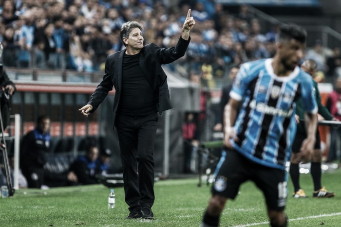 Renato garante busca do Grêmio pelos títulos no ano: "Enquanto tiver chances, vamos brigar"