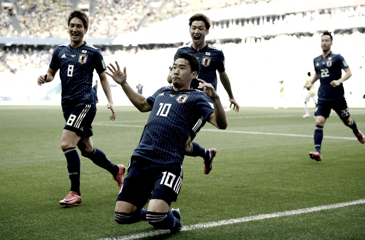 Colombia - Japón, puntuaciones de Japón jornada 1 Mundial Rusia 2018