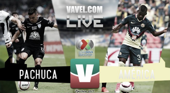Resultado y goles del Pachuca 0-2 América de la Liga MX 2017 Resultado y goles del Pachuca 0-2 América de la Liga MX 2017