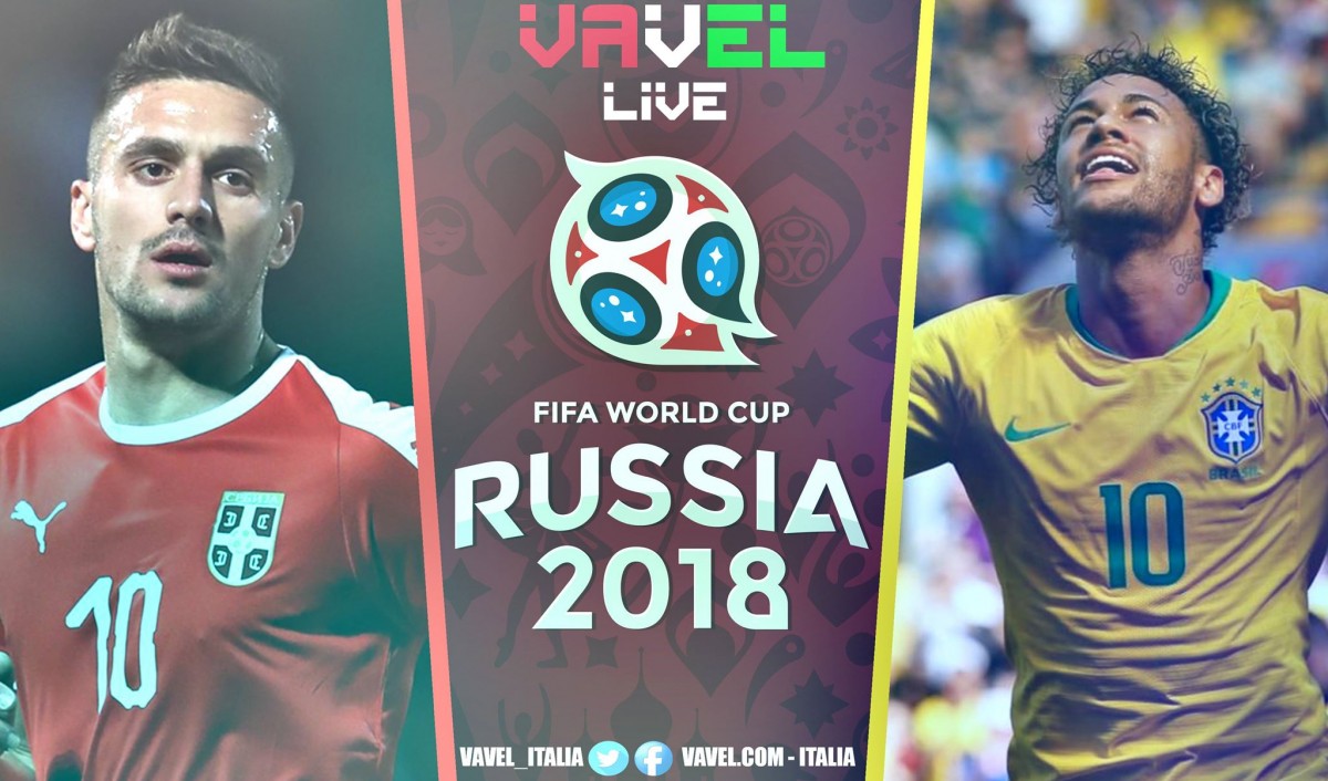 Terminata Serbia-Brasile, LIVE Mondiali Russia 2018 (0-2): Vince la Seleçao e stacca il pass per gli ottavi!
