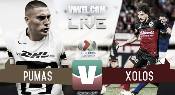 Resultado Pumas vs Xolos en Liga MX (0-1)