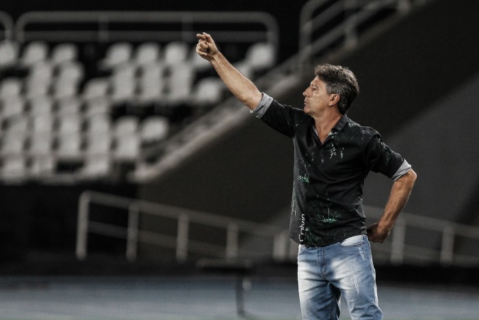 Renato exalta atuação do Grêmio diante do Botafogo: "Gostei da minha equipe"