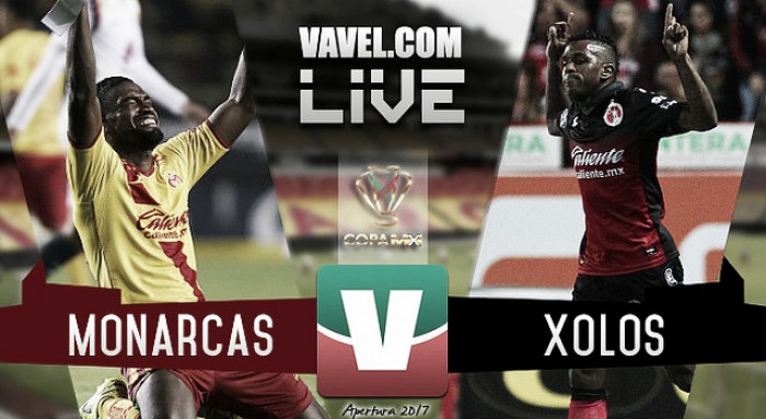 Resultado y goles del Monarcas 2-2 Xolos Copa MX 2017 Penales (4-2) Resultado y goles del Monarcas 2-2 Xolos Copa MX 2017 Penales (4-2)