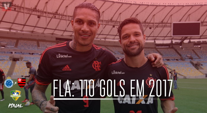 Flamengo ultrapassa os 110 gols em 2017 e tem segunda melhor temporada artilheira no século