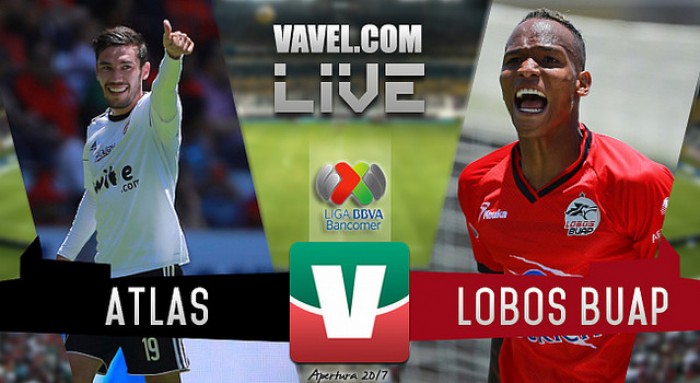 Resultado y goles del Atlas 1-1 Lobos BUAP de la Liga MX 2017