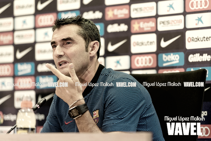 Ernesto Valverde: ''Al equipo le pongo un diez hasta ahora''