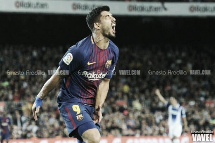 Luis Suárez se reencuentra y el Barça no falla