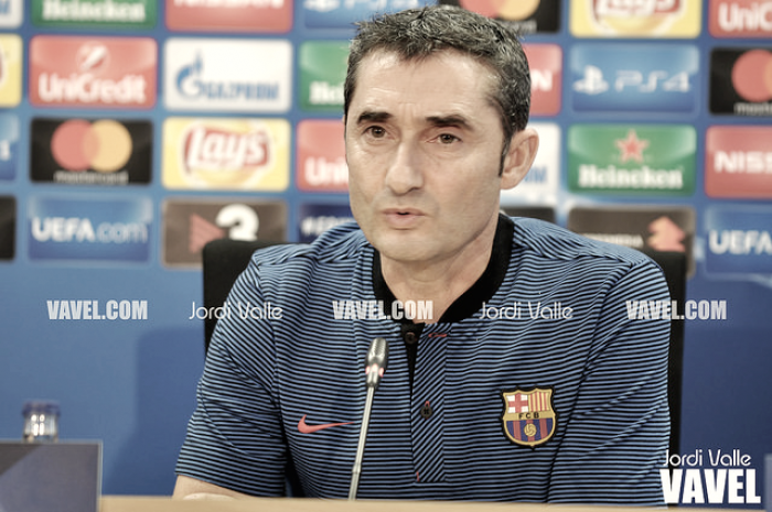 Ernesto Valverde: ''No estoy intentando cambiar la filosofía de juego del Club''