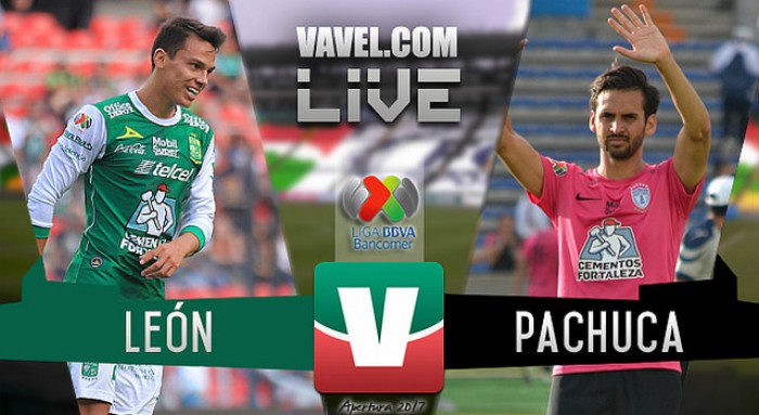 Resultado y goles del León 3-1 Pachuca de la Liga MX 2017 Resultado y goles del León 3-1 Pachuca de la Liga MX 2017