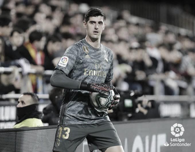 Courtois: “Te pitan un penalti, no lo he visto, pero creo que es ligero” Courtois: “Te pitan un penalti, no lo he visto, pero creo que es ligero”