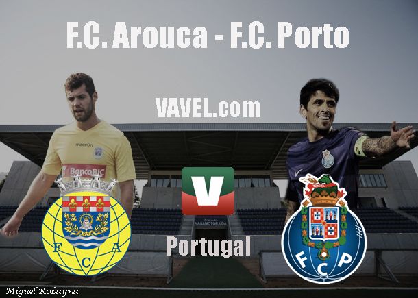 Resultado Arouca - Oporto en la Liga Portuguesa 2013 (1-3)
