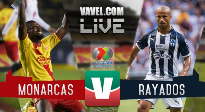 Resultado y goles del Monterrey - Monarcas en la Liga MX (4-0) Resultado y goles del Monterrey - Monarcas en la Liga MX (4-0)