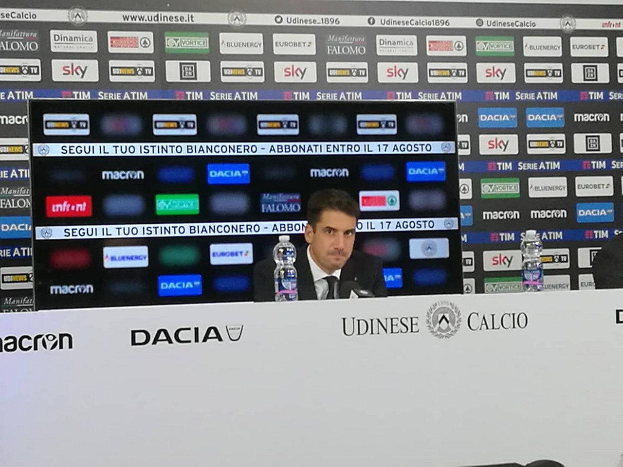 Udinese - Velazquez: "Non abbiamo giocato male, ma se non segni..."