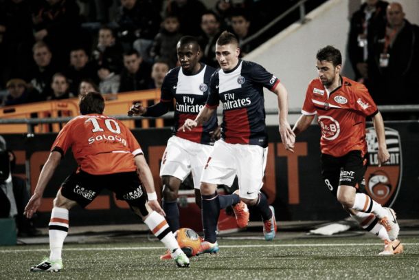 Paris Saint-Germain visita o Lorient para encostar na liderança da Ligue 1