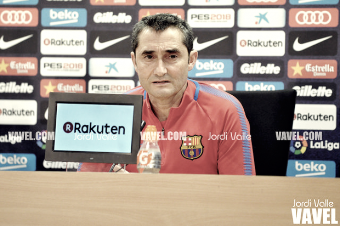 Ernesto Valverde: "Estamos muy ilusionados con Coutinho"