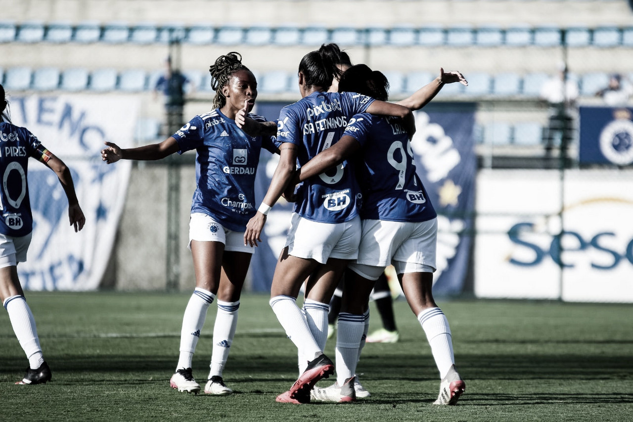 Cruzeiro vence Santos e encerra jejum de vitórias no Brasileirão Feminino 