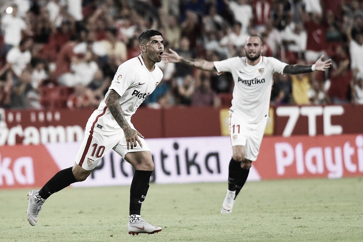 Banega faz golaço de falta e dá vitória ao Sevilla contra Zalgiris pela Uefa Europa League