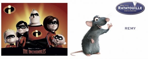 Pixar anuncia ‘Ratatouille’ y ‘Los Increíbles’ en 3D