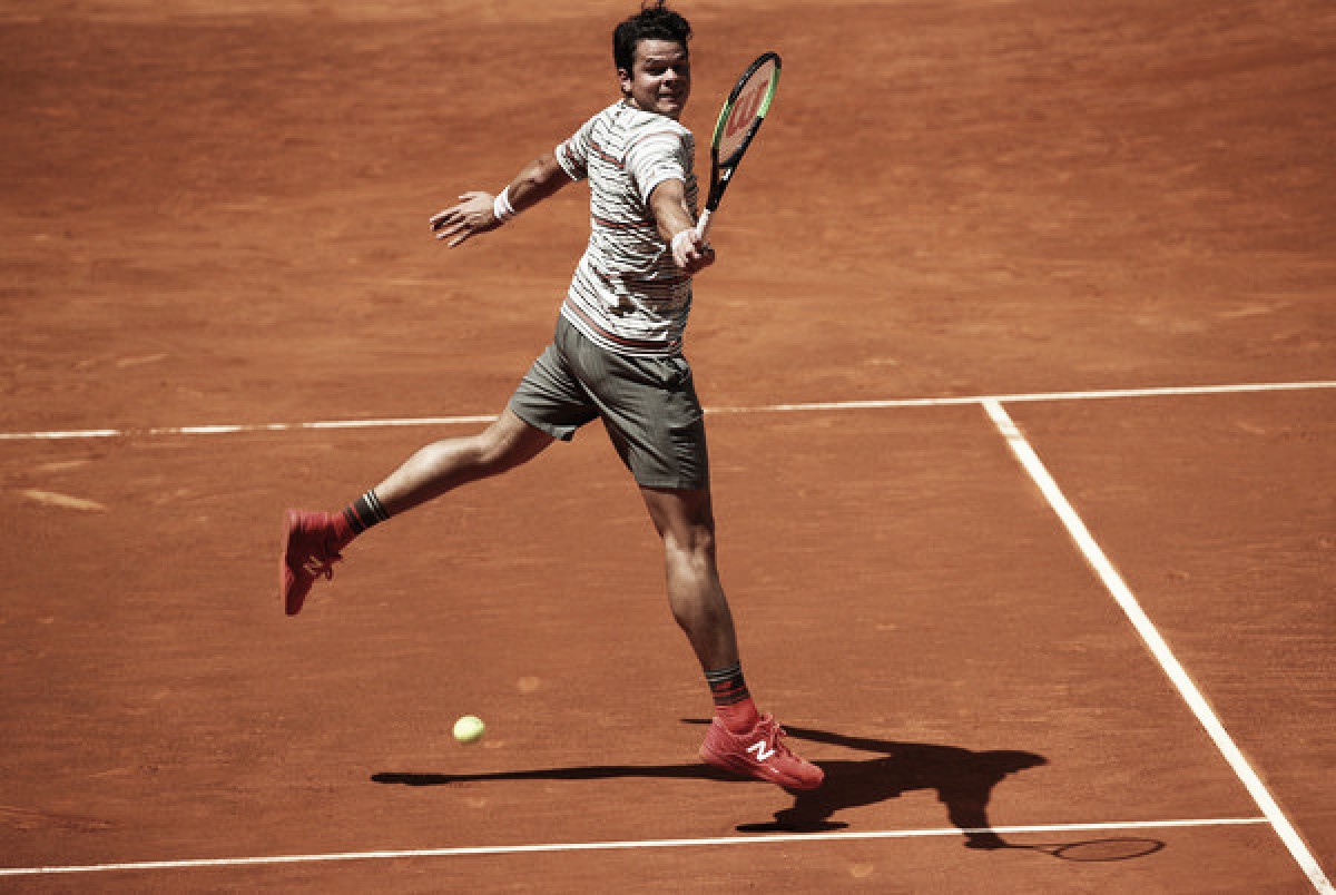 Milos Raonic será baja para Roland Garros