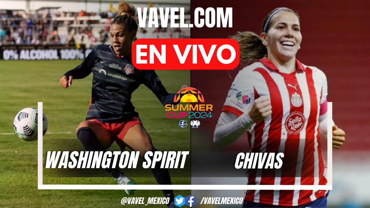 Goles Y Resumen Del Washington Spirit Chivas Femenil En Summer Cup