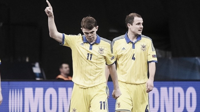 Ucrania saca brillo al fútbol sala