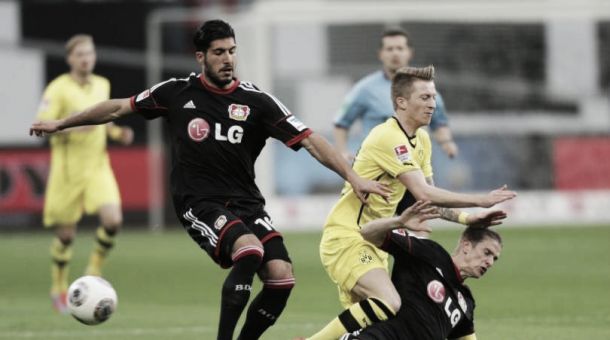 Bayer Leverkusen vs. Borussia Dortmund - Spoils shared at the Bayer Arena