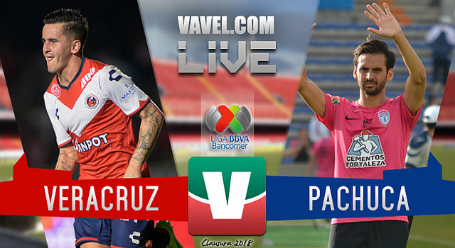 Resultado Veracruz 2-3 Pachuca en jornada 15 Liga MX