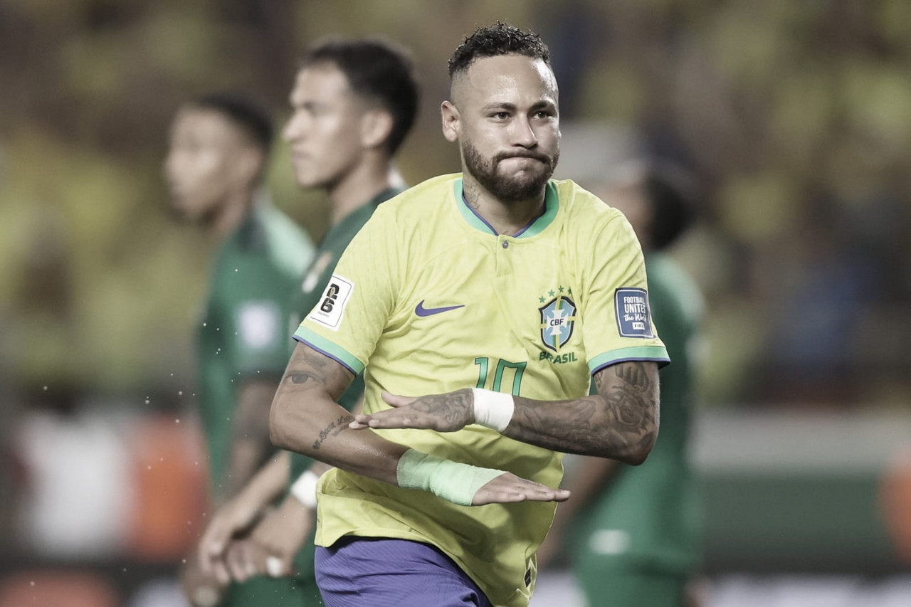 Neymar na seleção brasileira: jogos, gols e assistências