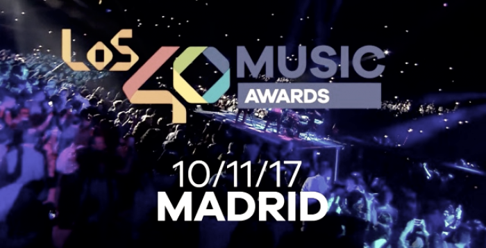 El próximo 10 de noviembre tendrá lugar la 12ª edición de los 40 Music Awards 2017