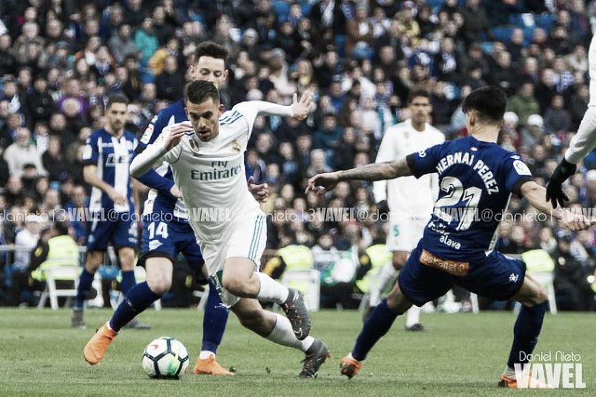 El Madrid no pierde con Ceballos sobre el campo