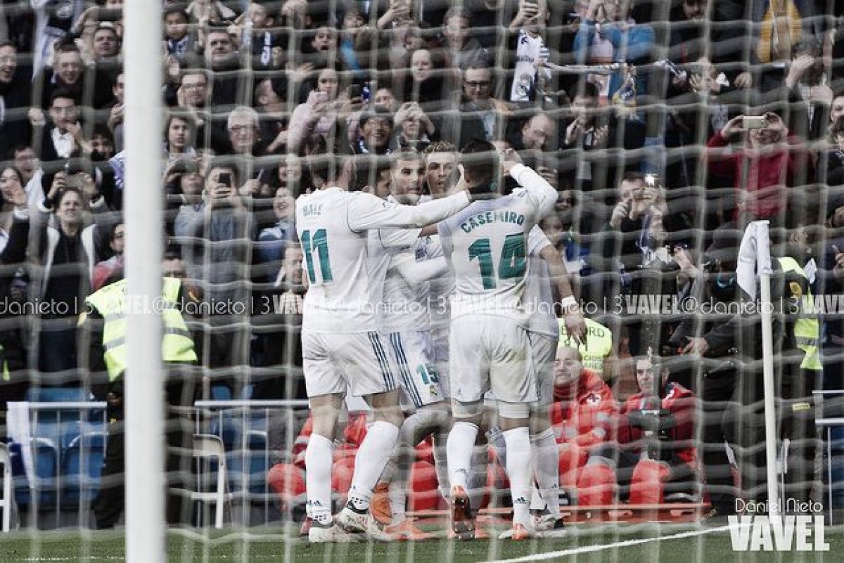 El Real Madrid, líder anotador